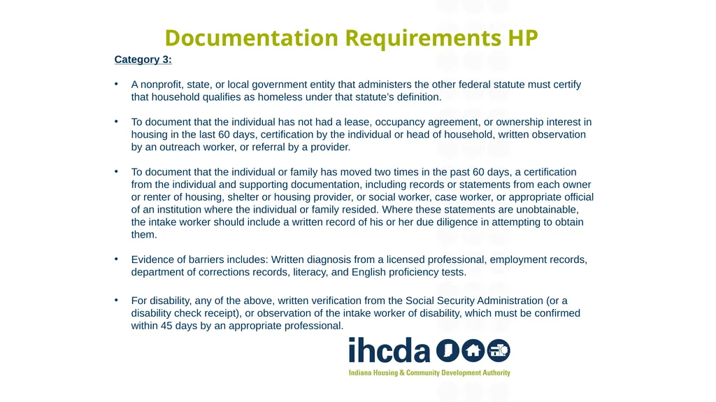 Fiscal Year 2022 Emergency Solutions Grant (ESG) - slide 69 of 78