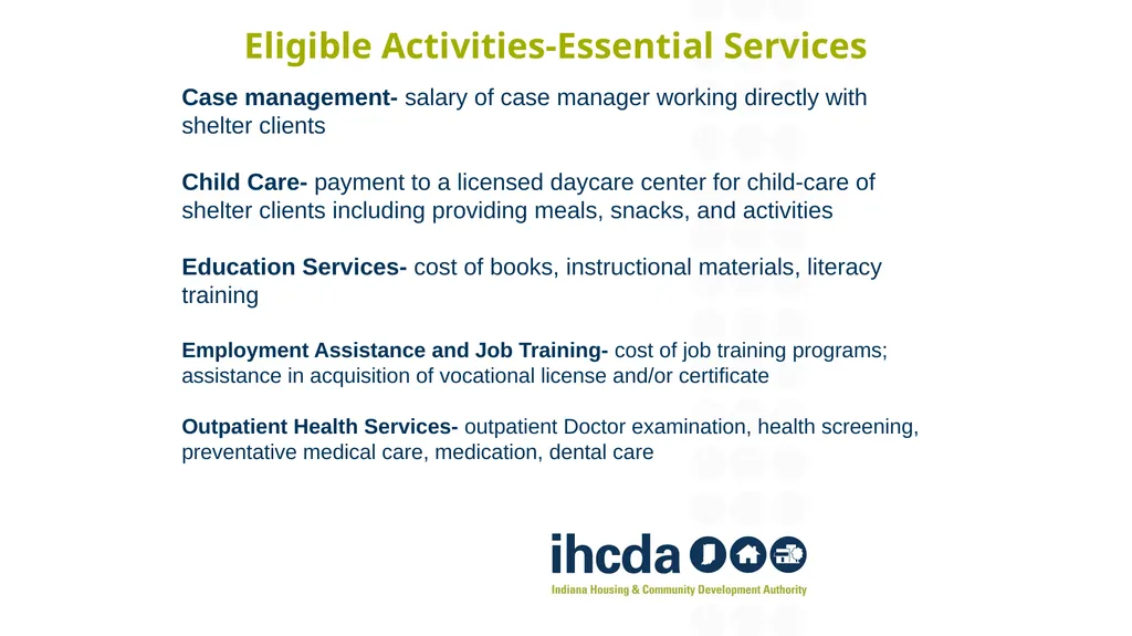 Fiscal Year 2022 Emergency Solutions Grant (ESG) - slide 26 of 78