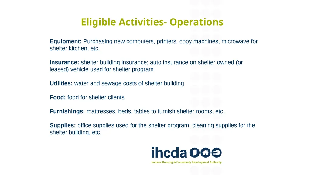 Fiscal Year 2022 Emergency Solutions Grant (ESG) - slide 31 of 78