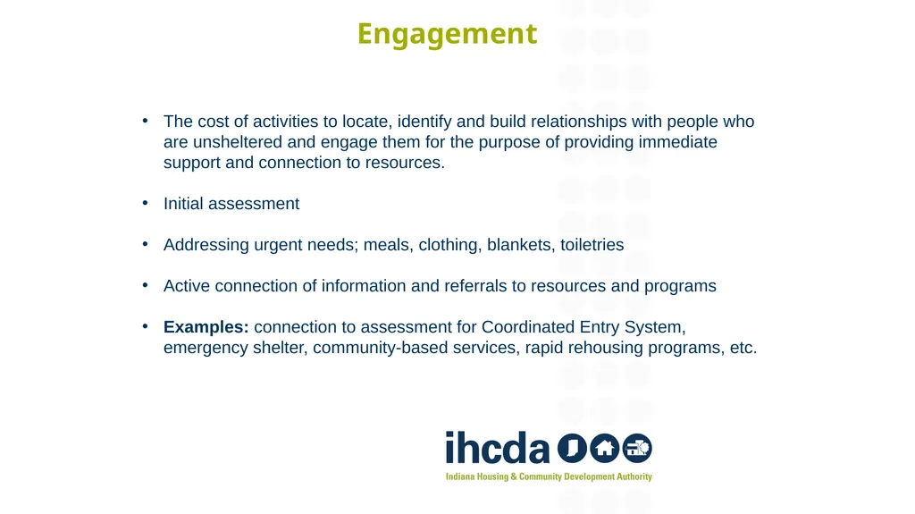 Fiscal Year 2022 Emergency Solutions Grant (ESG) - slide 19 of 78
