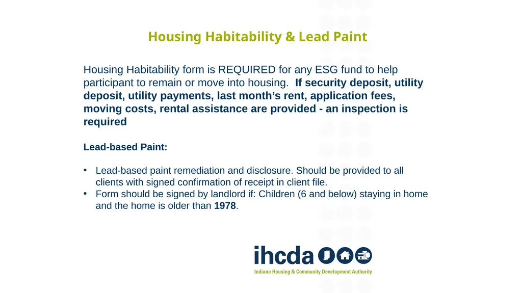 Fiscal Year 2022 Emergency Solutions Grant (ESG) - slide 51 of 78
