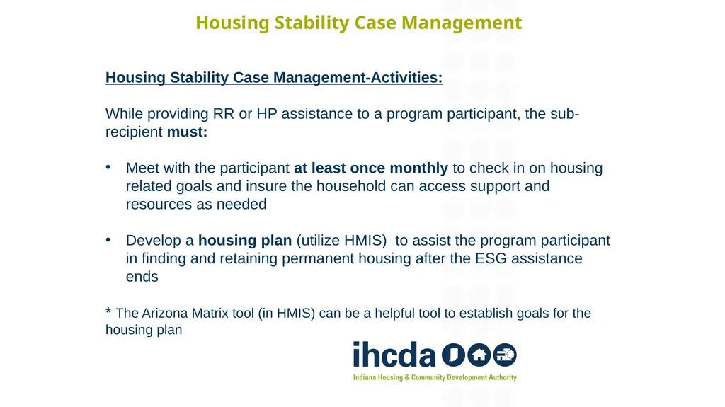 Fiscal Year 2022 Emergency Solutions Grant (ESG) - slide 47 of 78