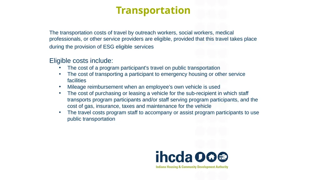 Fiscal Year 2022 Emergency Solutions Grant (ESG) - slide 23 of 78