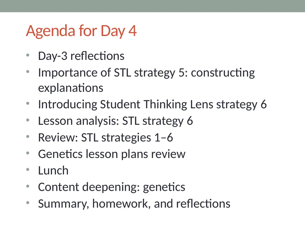 RESPeCT PD pROGRAM RESPeCT Summer Institute Day 4 - slide 2 of 63