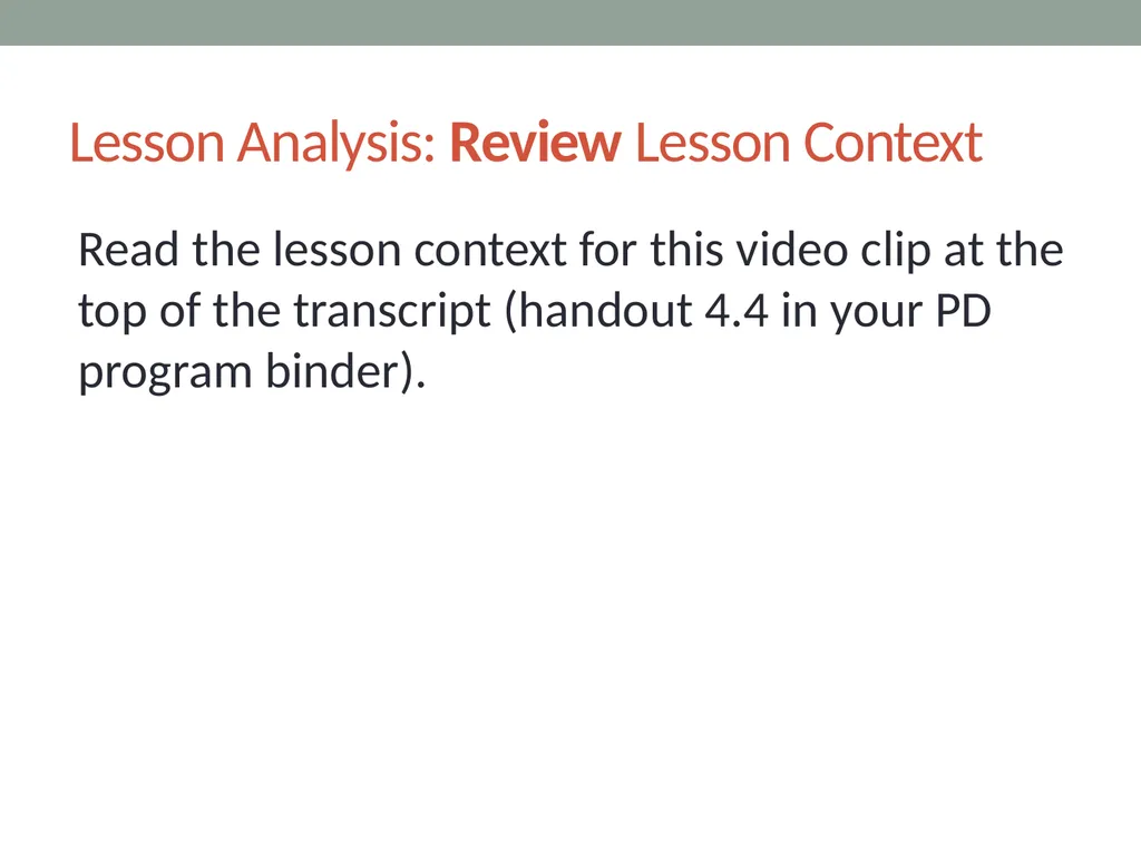 RESPeCT PD pROGRAM RESPeCT Summer Institute Day 4 - slide 10 of 63
