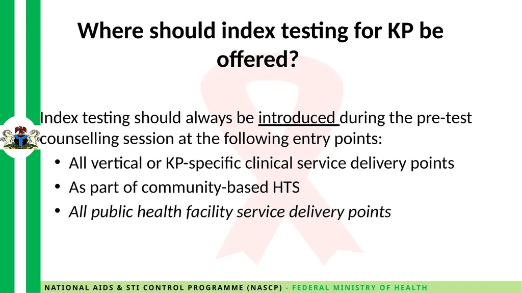 Providing Index Testing Services ll Learning - slide 9 of 16