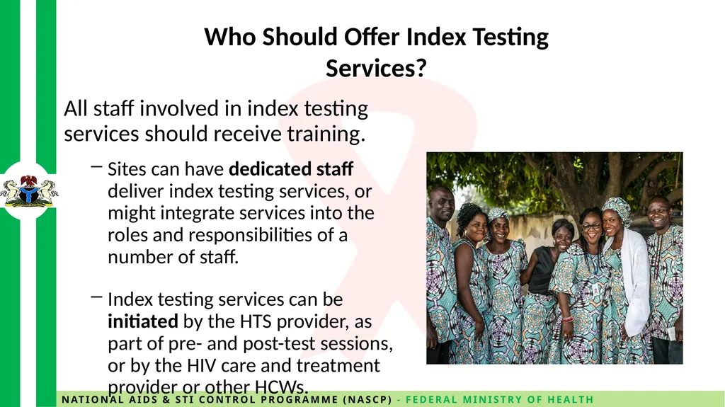 Providing Index Testing Services ll Learning - slide 4 of 16