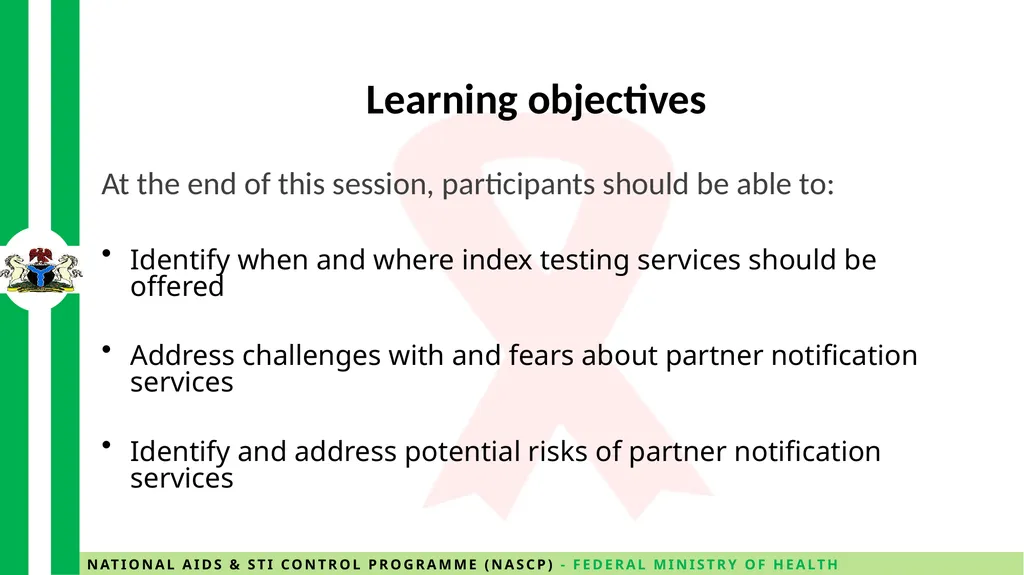 Providing Index Testing Services ll Learning - slide 2 of 16