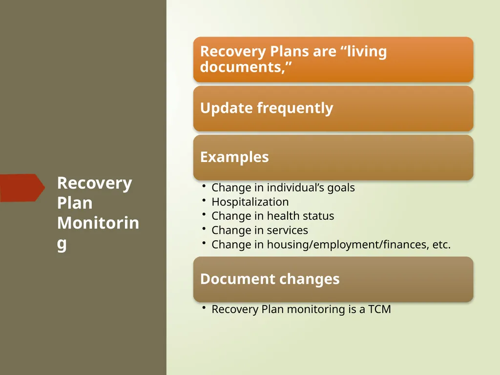 TCM DOCUMENTATION TRAINING How to write TCM - slide 12 of 48
