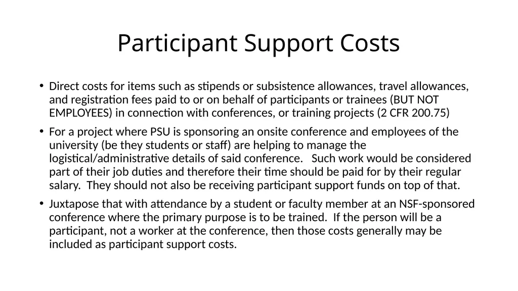 Cost Analysis Guidance for Information Requested - slide 3 of 18