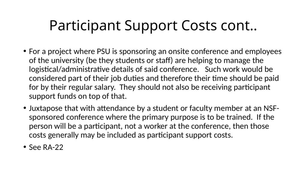 Cost Analysis Guidance for Information Requested - slide 4 of 18