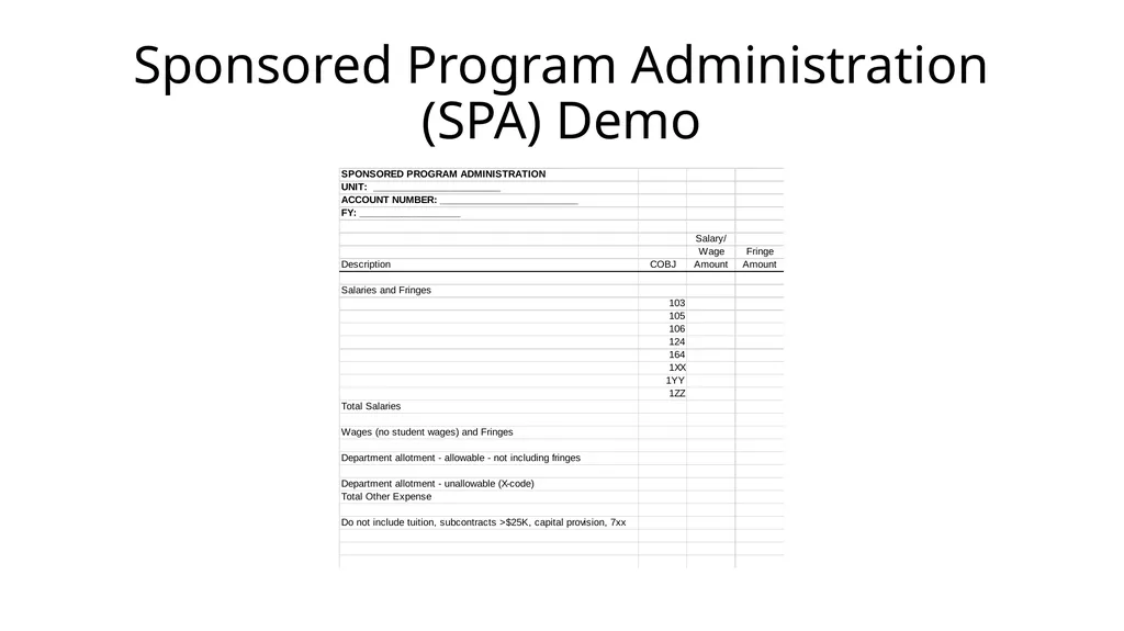 Cost Analysis Guidance for Information Requested - slide 9 of 18