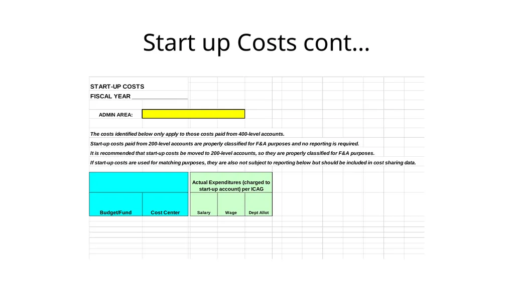 Cost Analysis Guidance for Information Requested - slide 18 of 18
