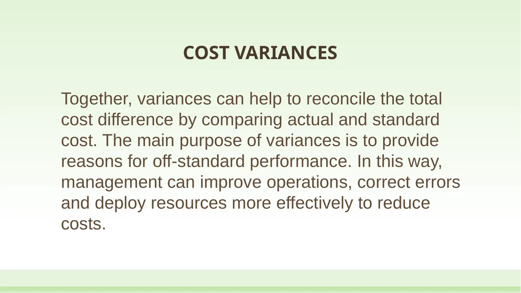 UNIT 14: ADVANCED MANAGEMENT ACCOUNTING Unit code: - slide 22 of 26
