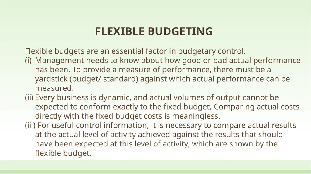 UNIT 14: ADVANCED MANAGEMENT ACCOUNTING Unit code: - slide 19 of 26