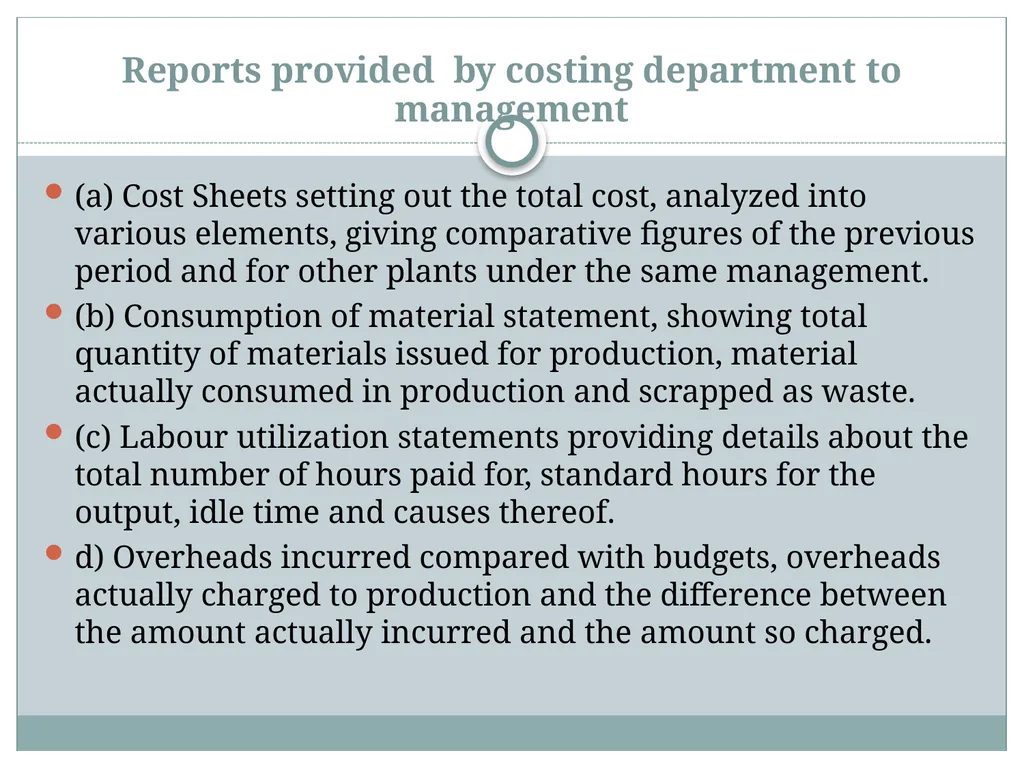 Date: 16.07.16 COST AND MANAGEMENT ACCOUNTING – - slide 7 of 32