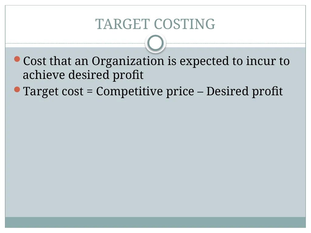Date: 16.07.16 COST AND MANAGEMENT ACCOUNTING – - slide 22 of 32