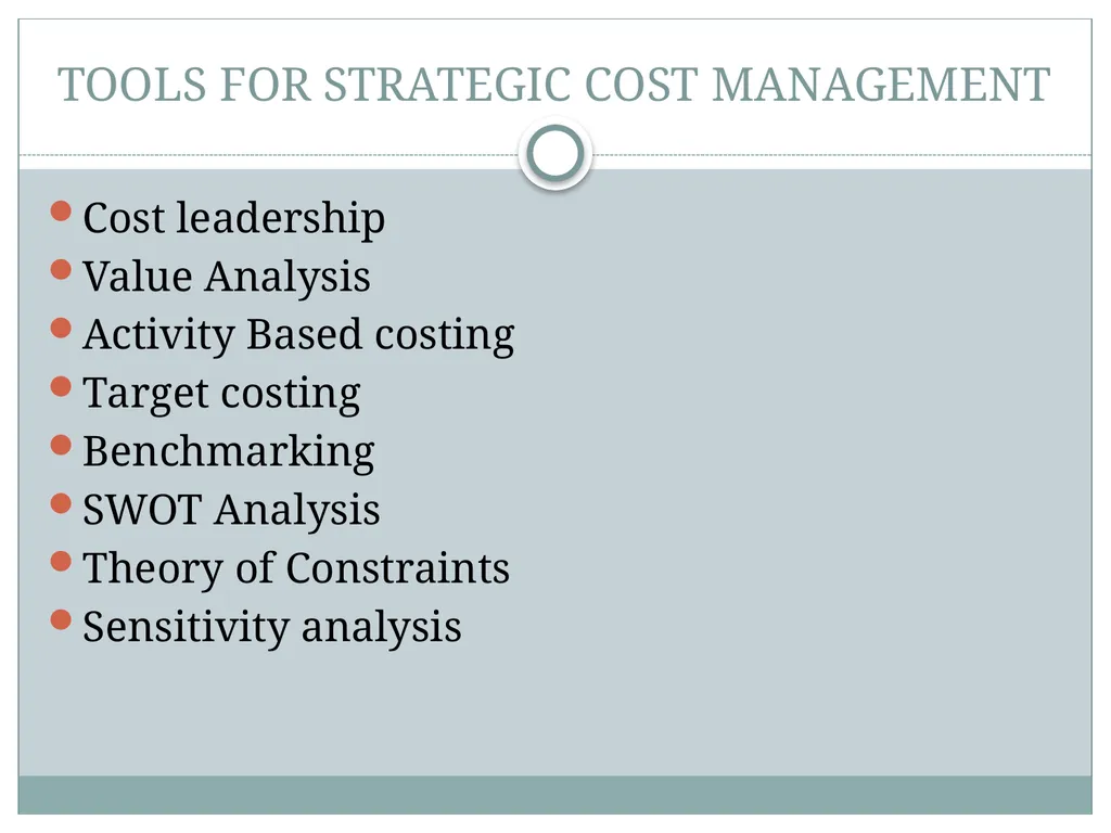 Date: 16.07.16 COST AND MANAGEMENT ACCOUNTING – - slide 18 of 32