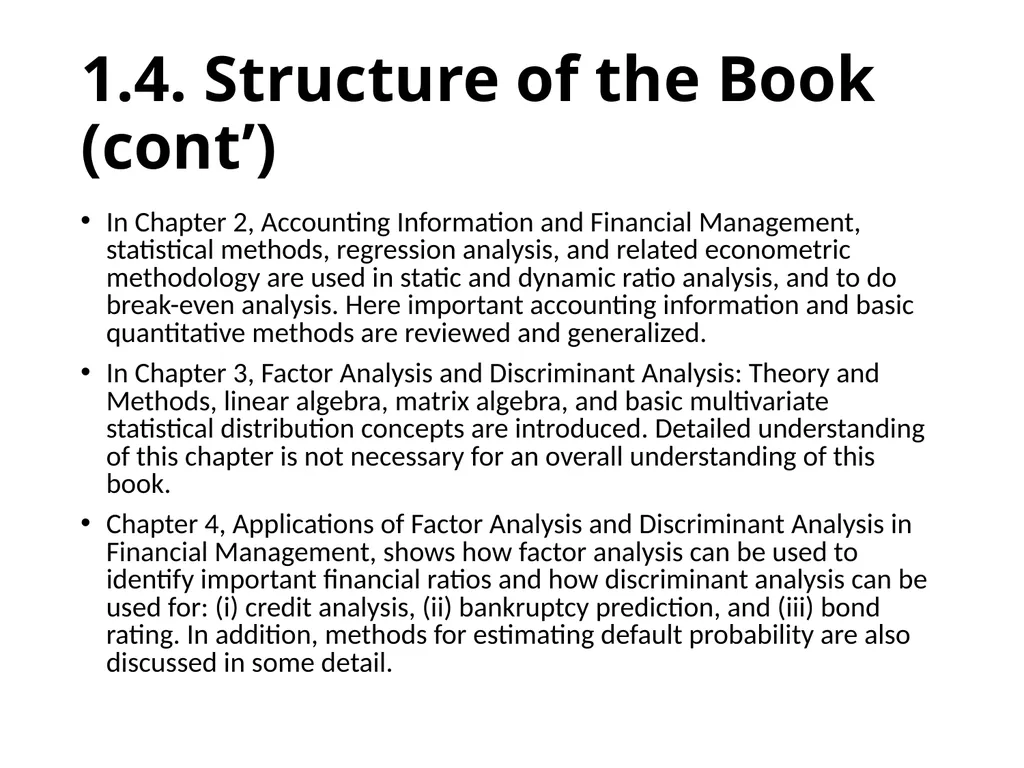 Financial Analysis, Planning and Forecasting - slide 9 of 25