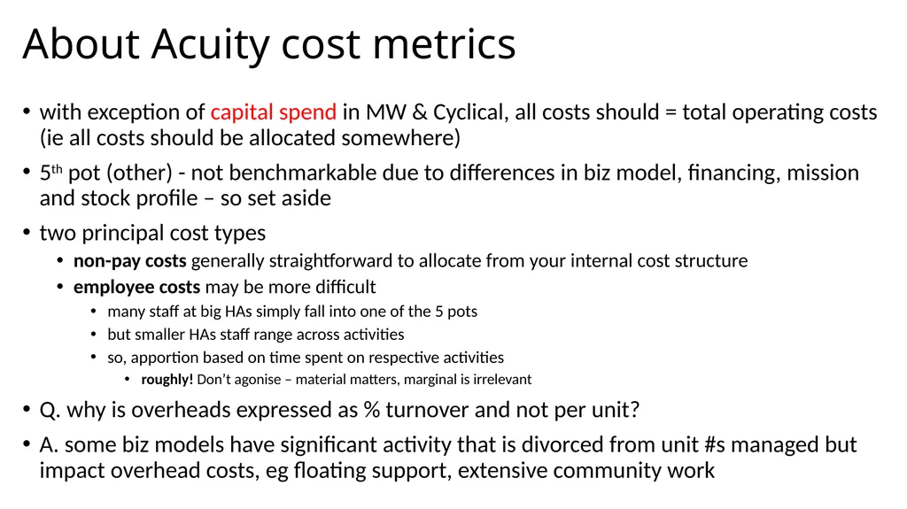 Data quality workshop: getting it right – - slide 19 of 26