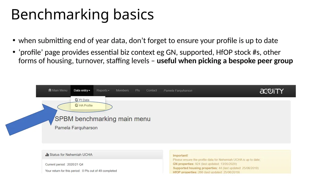 Data quality workshop: getting it right – - slide 6 of 26
