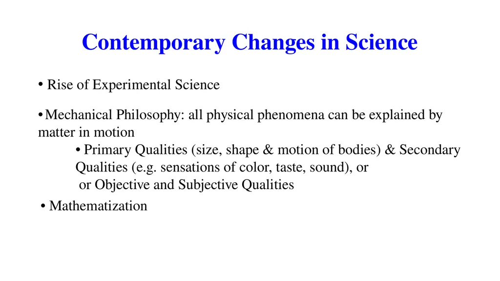 Fundamental problems of 17th-Century Physics: The - slide 7 of 20