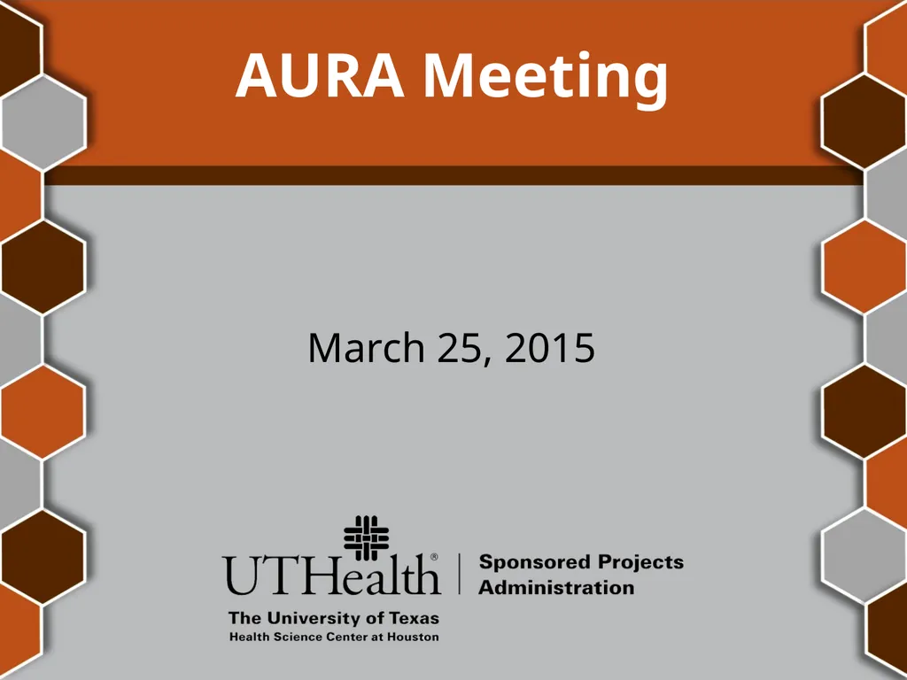 AURA Meeting March 25, 2015 Introductions Victoria