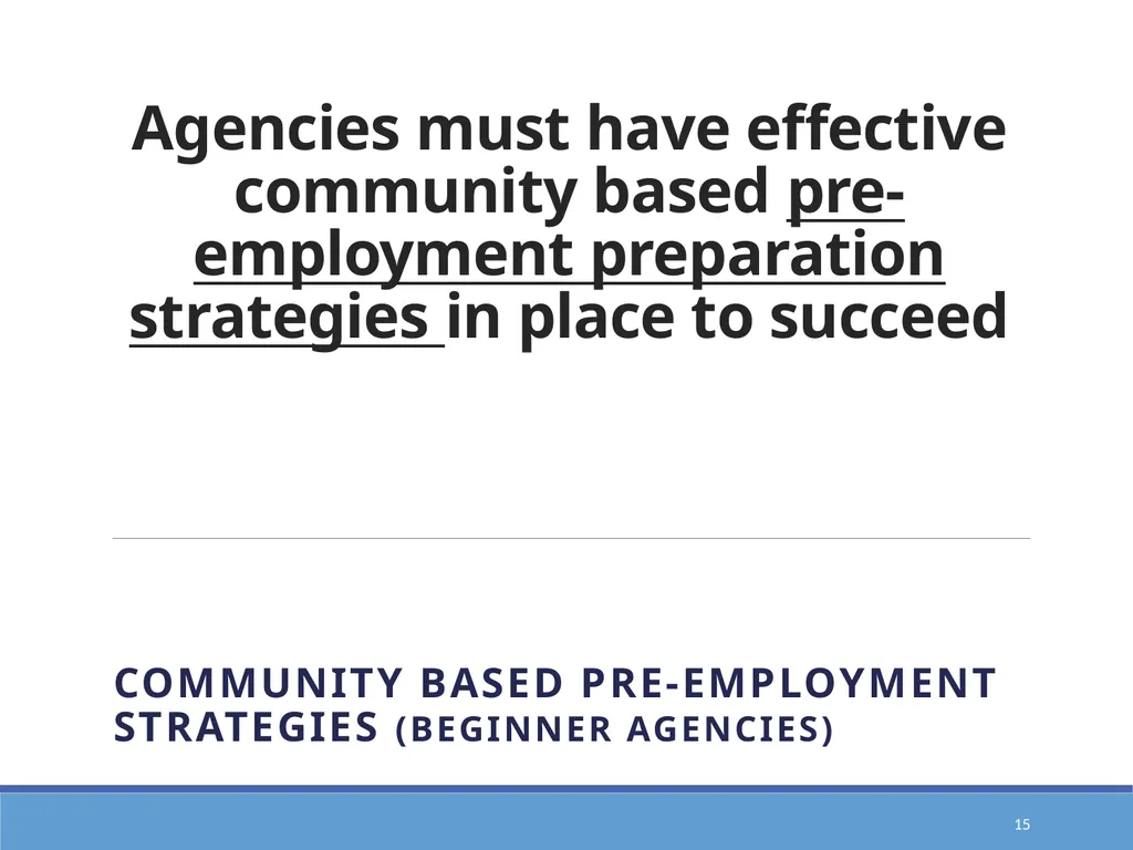 Action Planning for Transformation to an E1st - slide 15 of 43