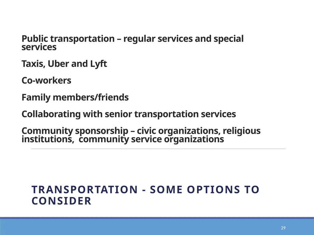 Action Planning for Transformation to an E1st - slide 29 of 43