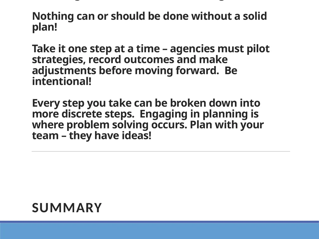 Action Planning for Transformation to an E1st - slide 41 of 43