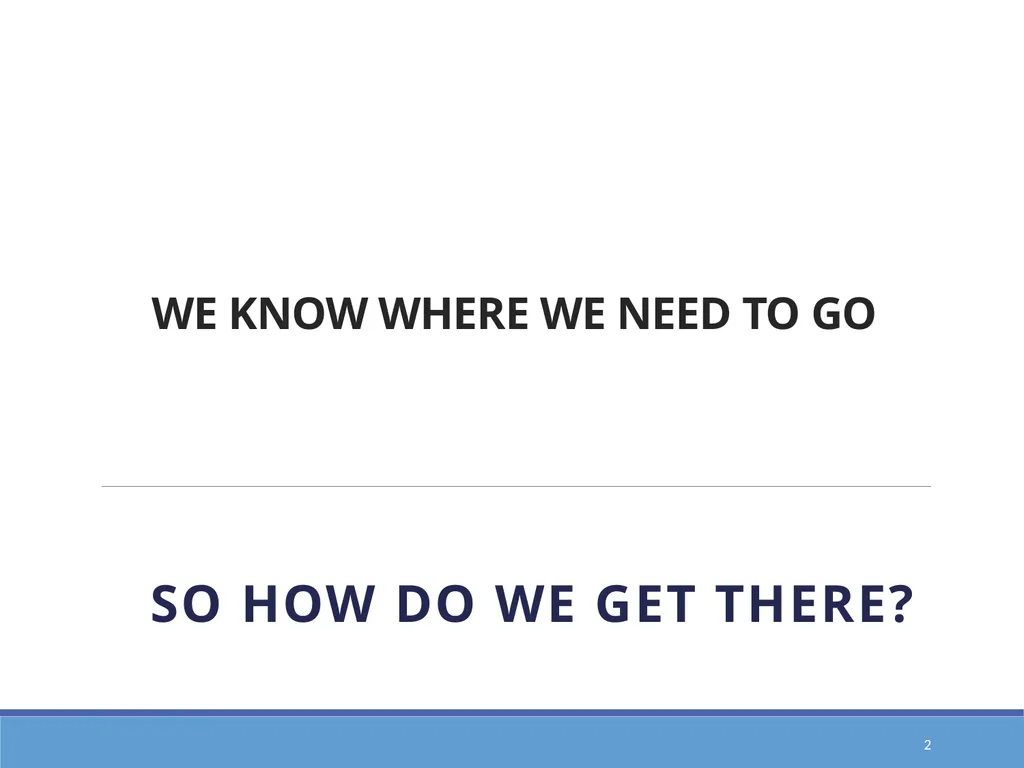Action Planning for Transformation to an E1st - slide 2 of 43