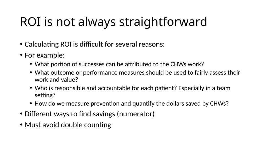 PROMOTORAS: A VALUE DRIVEN SOLUTION FOR COMMUNITY - slide 13 of 38