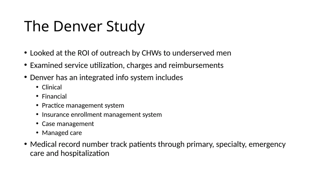 PROMOTORAS: A VALUE DRIVEN SOLUTION FOR COMMUNITY - slide 16 of 38