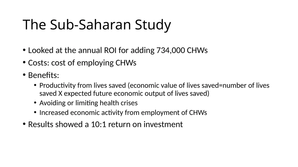 PROMOTORAS: A VALUE DRIVEN SOLUTION FOR COMMUNITY - slide 20 of 38