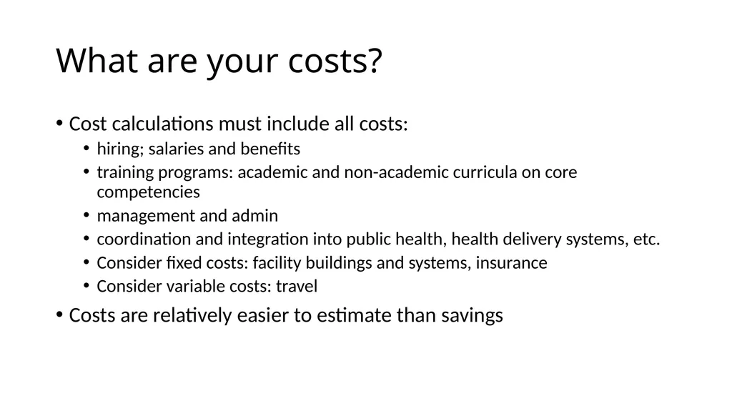 PROMOTORAS: A VALUE DRIVEN SOLUTION FOR COMMUNITY - slide 34 of 38