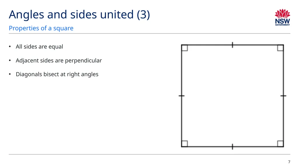 Sides and angles united Explicit teaching NSW - slide 7 of 12