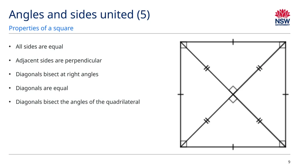 Sides and angles united Explicit teaching NSW - slide 9 of 12