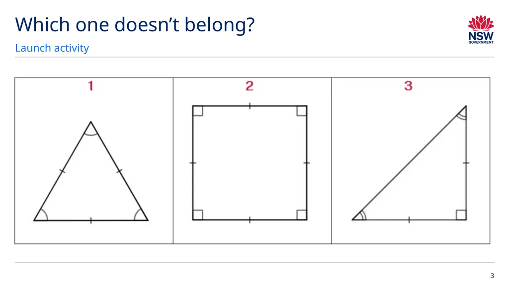 Sides and angles united Explicit teaching NSW - slide 3 of 12