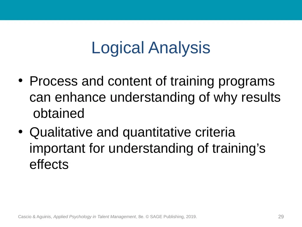 Chapter 16 Training and Development: - slide 29 of 30