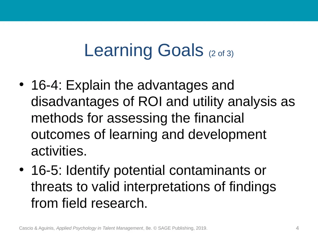 Chapter 16 Training and Development: - slide 4 of 30