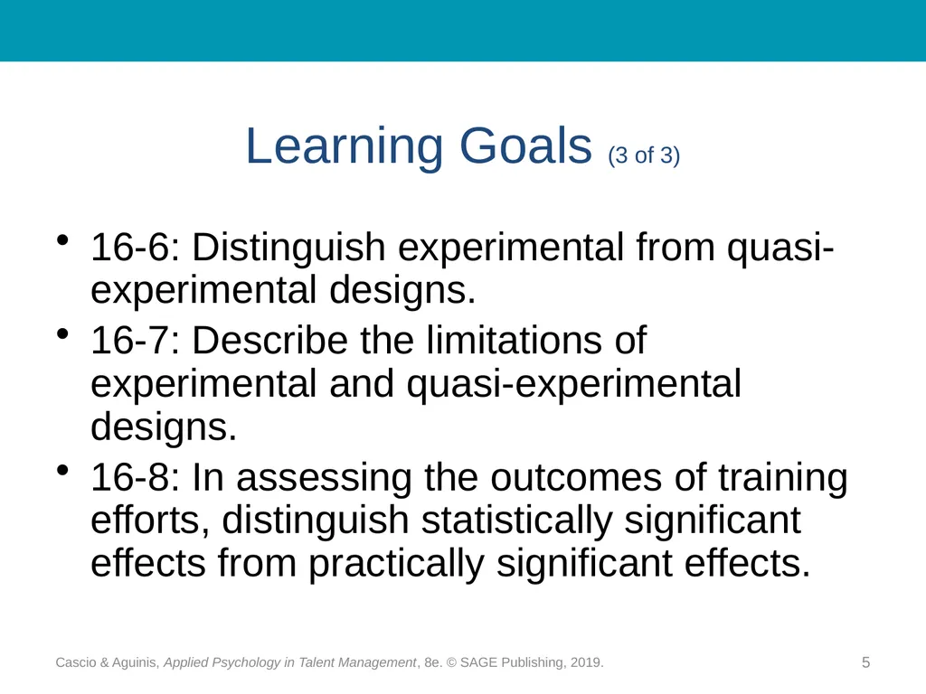 Chapter 16 Training and Development: - slide 5 of 30