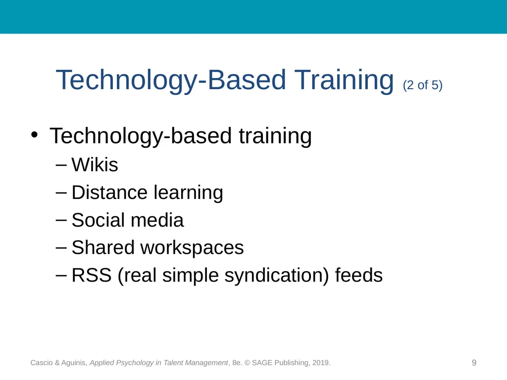 Chapter 16 Training and Development: - slide 9 of 30