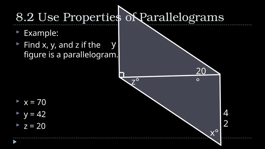 Quadrilaterals Geometry Chapter 8 This Slideshow - slide 12 of 40