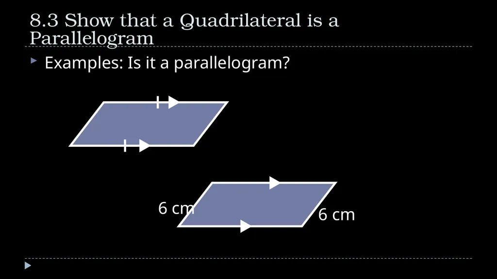 Quadrilaterals Geometry Chapter 8 This Slideshow - slide 17 of 40