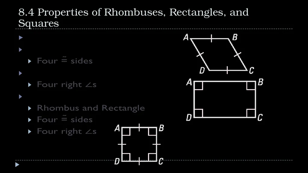Quadrilaterals Geometry Chapter 8 This Slideshow - slide 21 of 40