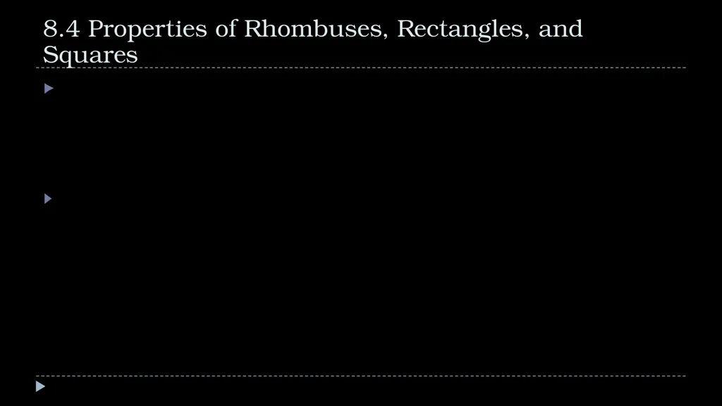 Quadrilaterals Geometry Chapter 8 This Slideshow - slide 23 of 40