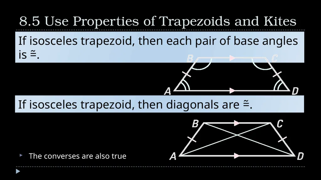 Quadrilaterals Geometry Chapter 8 This Slideshow - slide 29 of 40
