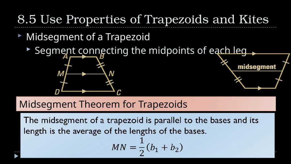 Quadrilaterals Geometry Chapter 8 This Slideshow - slide 30 of 40