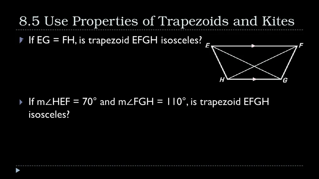 Quadrilaterals Geometry Chapter 8 This Slideshow - slide 31 of 40