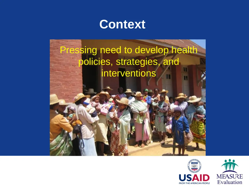 Generating Demand for Data Module 1 Session - slide 5 of 18